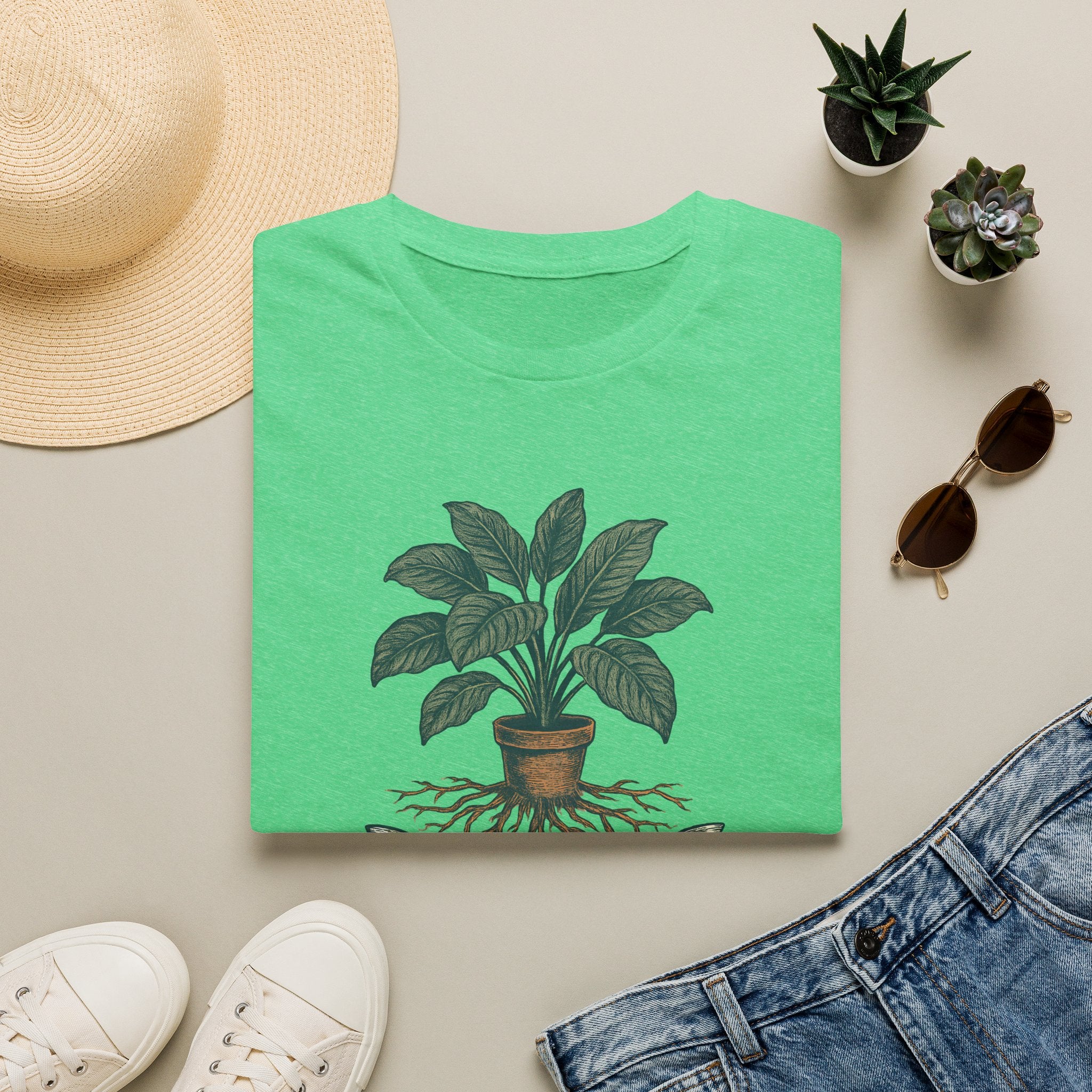 Plant with visible roots T-Shirt
