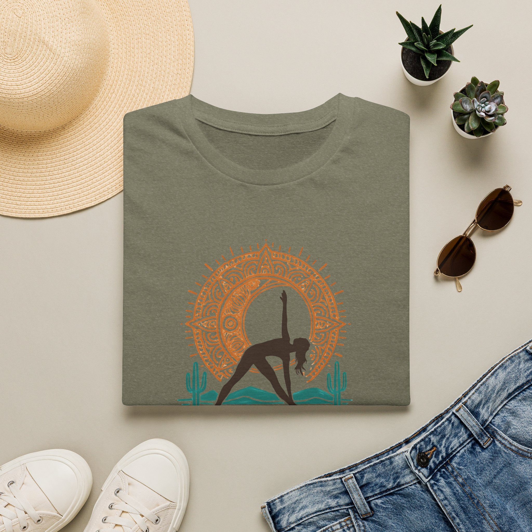 Desert Yoga Silhouette T-Shirt