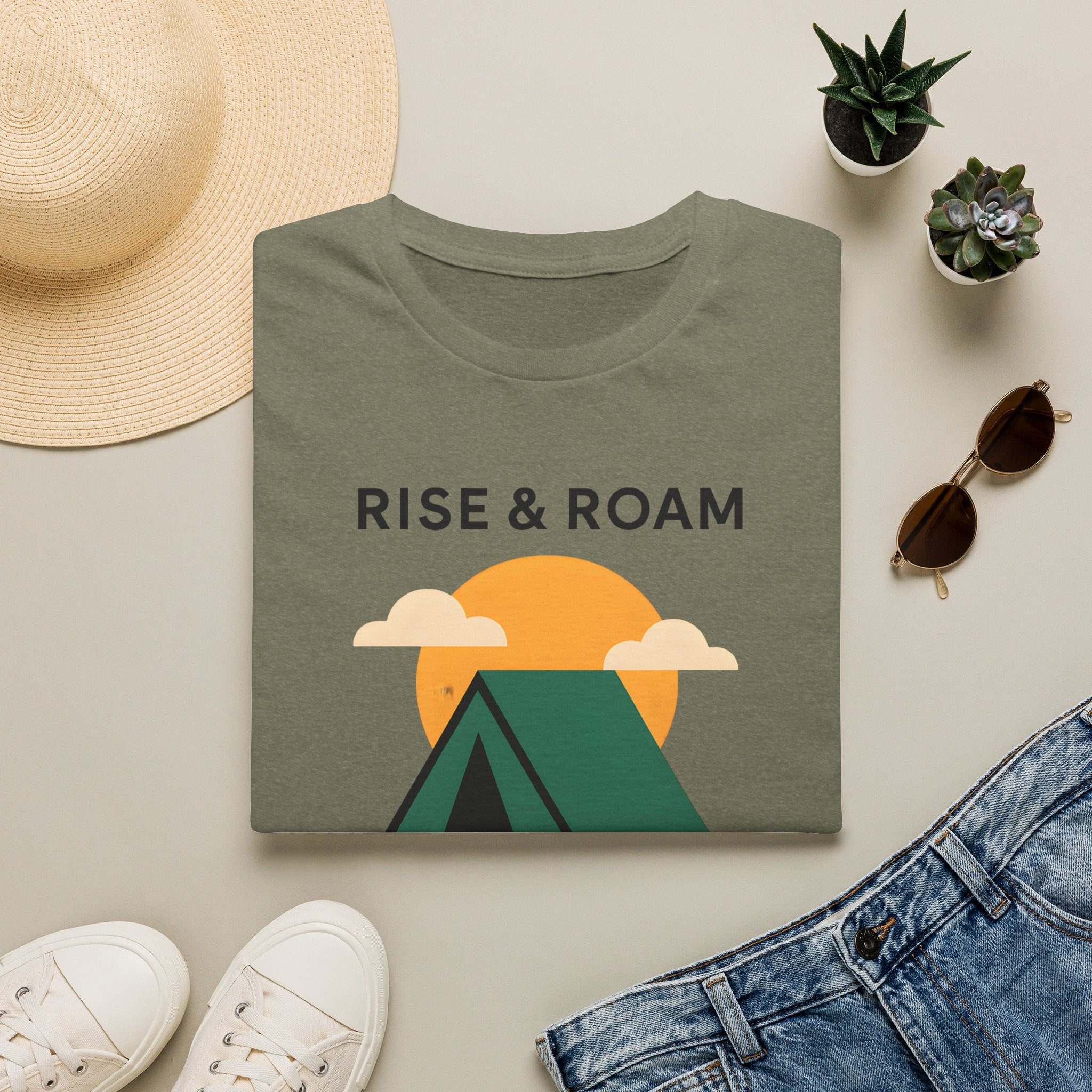 Sunrise Camping Tent T-Shirt