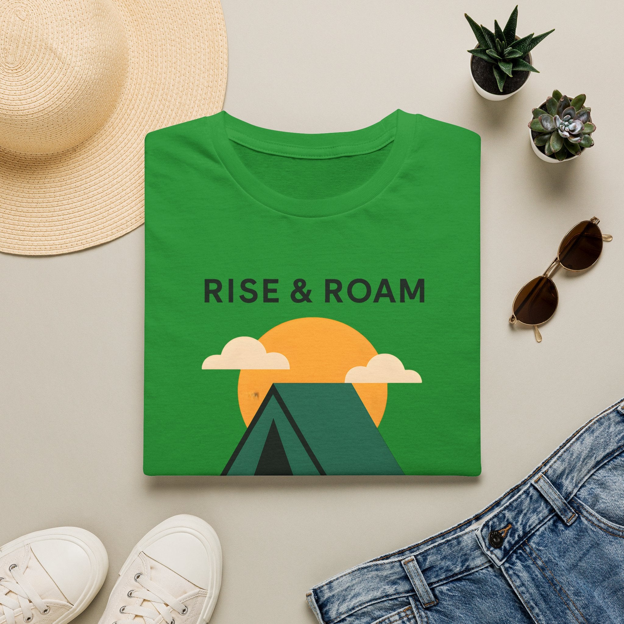 Sunrise Camping Tent T-Shirt