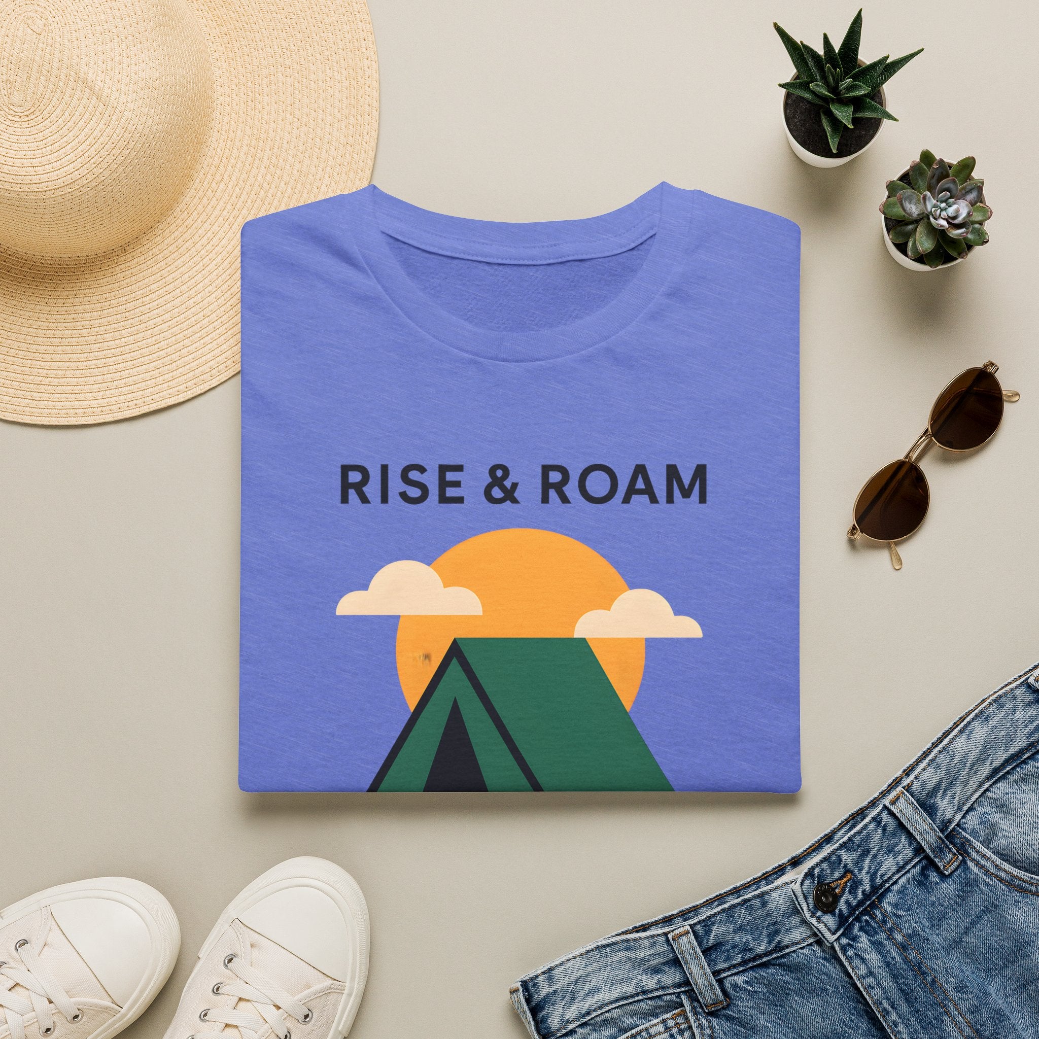 Sunrise Camping Tent T-Shirt