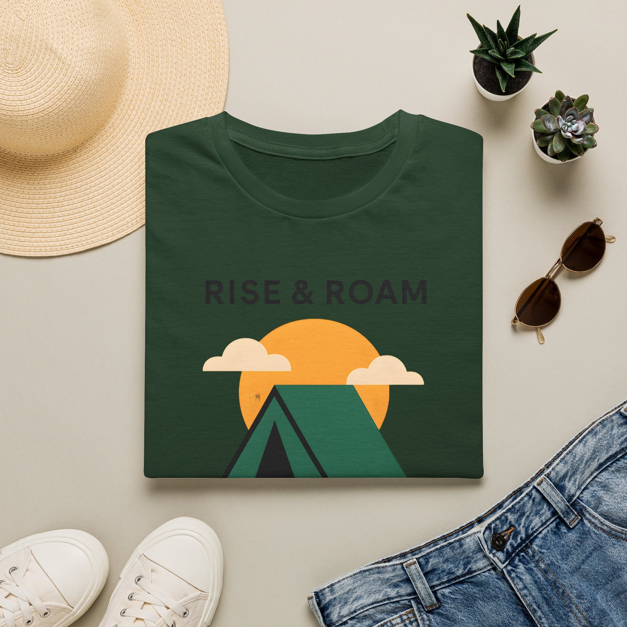 Sunrise Camping Tent T-Shirt