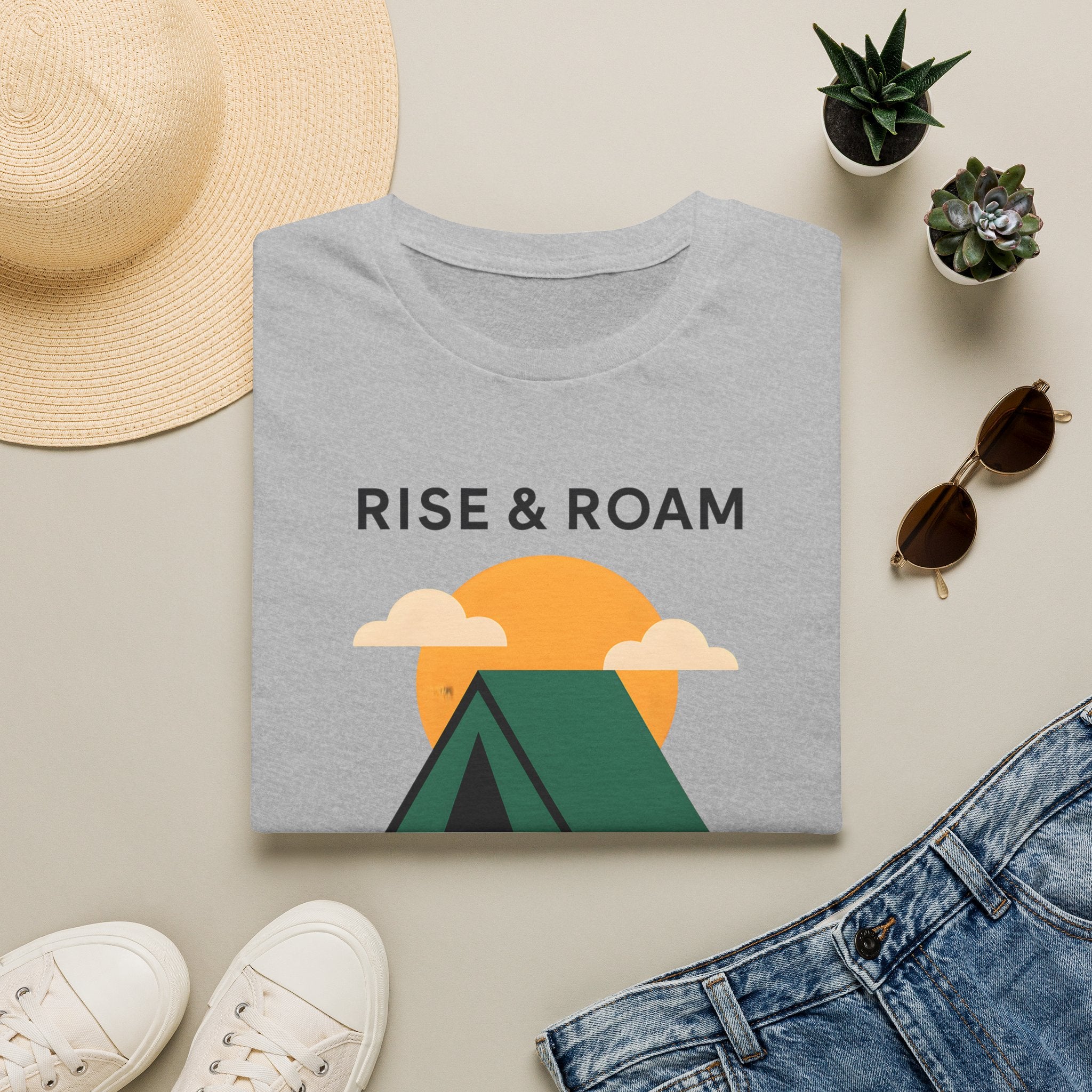 Sunrise Camping Tent T-Shirt